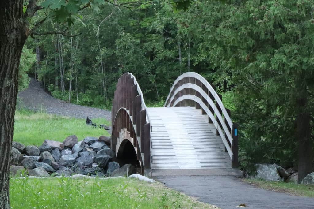 Big Manitou Falls Bridge