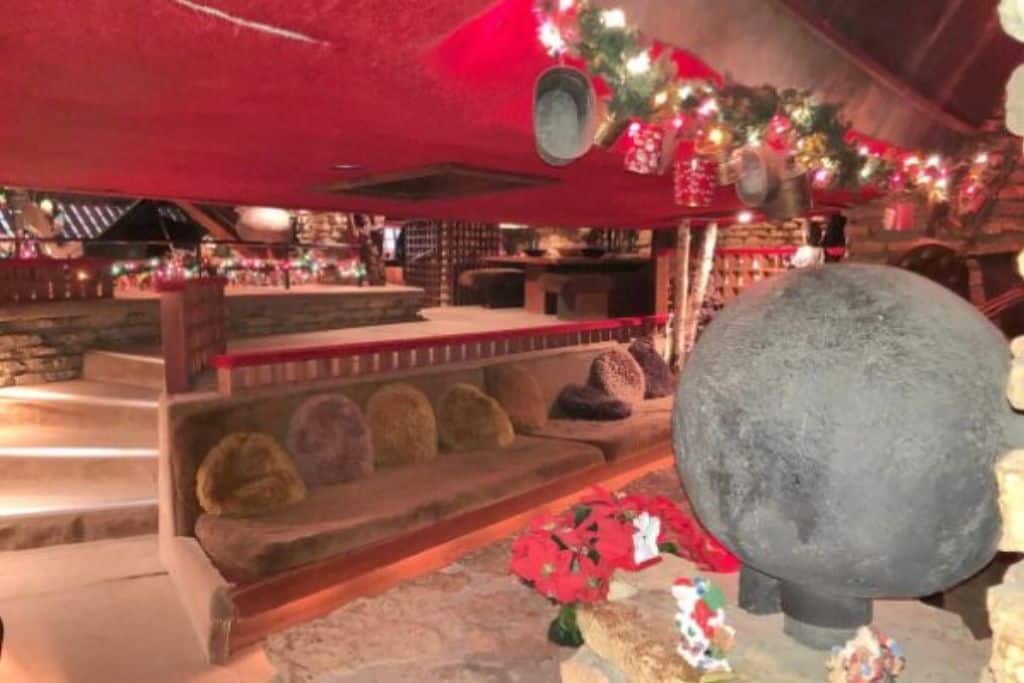 House on the Rock Red Livingroom