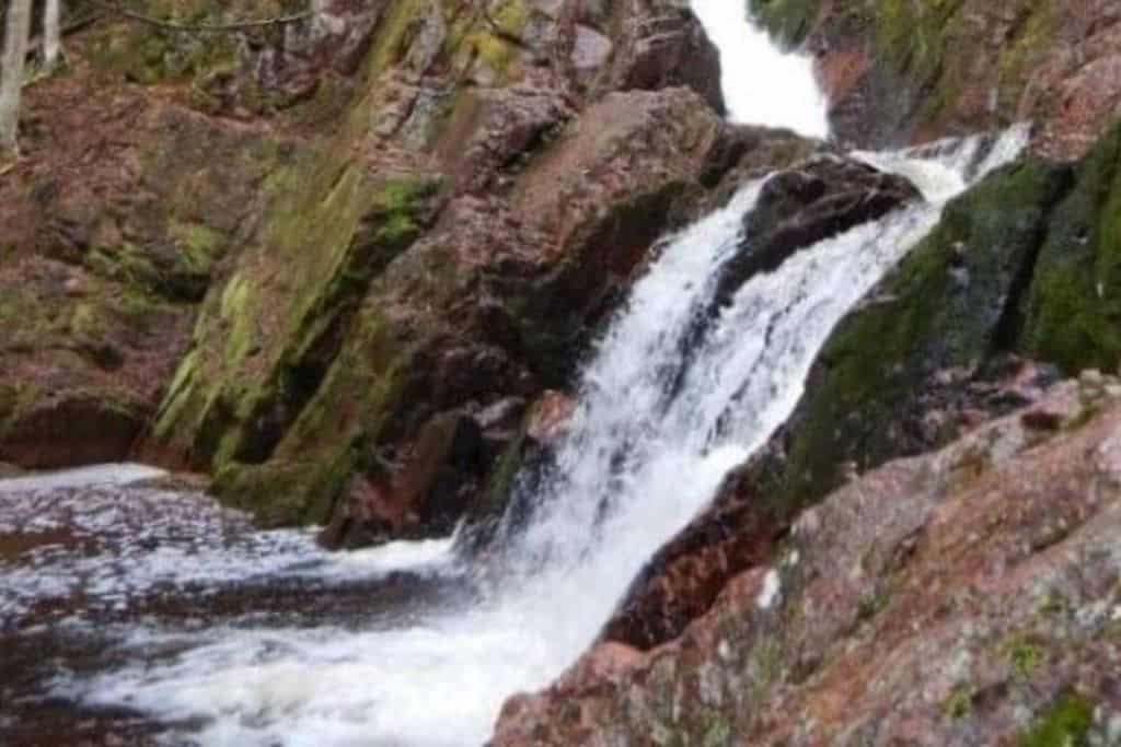 Morgan Falls in Wisconsin